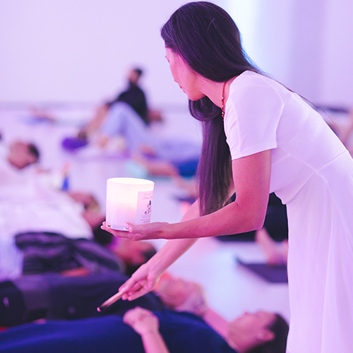 Healing ritual ceremony and wellness events